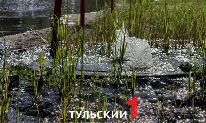 На улице Сойфера в Туле заметили море