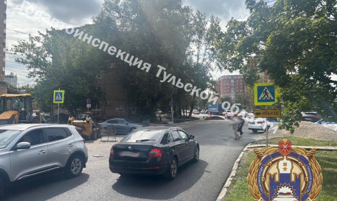 На Федора Смирнова в Туле водитель «Соляриса» сбил пенсионерку