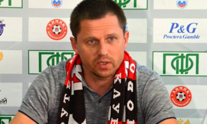 Игорь Семшов стал тренером новомосковского ФК "Химик"