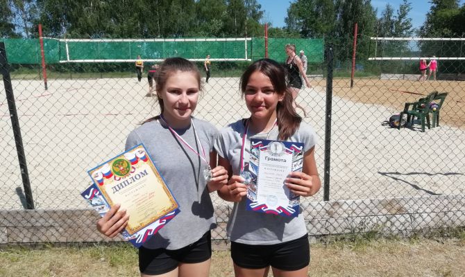 Тулячки стали вторыми на соревнованиях ЦФО по пляжному волейболу