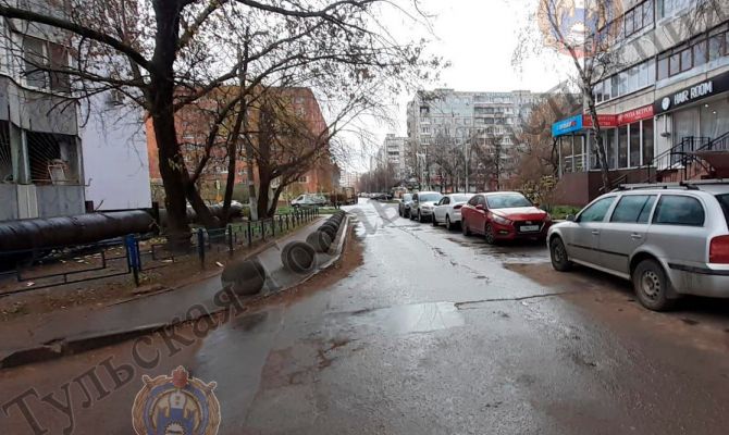 В Туле во дворе дома сбили 82-летнюю женщину