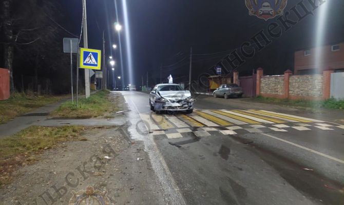 В тульском селе пьяный водитель без прав устроил ДТП