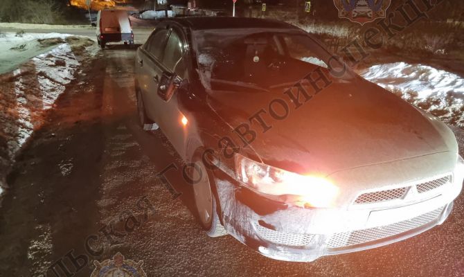 В Узловой автоледи сбила пешехода