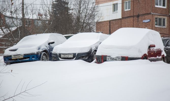 В Туле за январь выпало две месячные нормы осадков