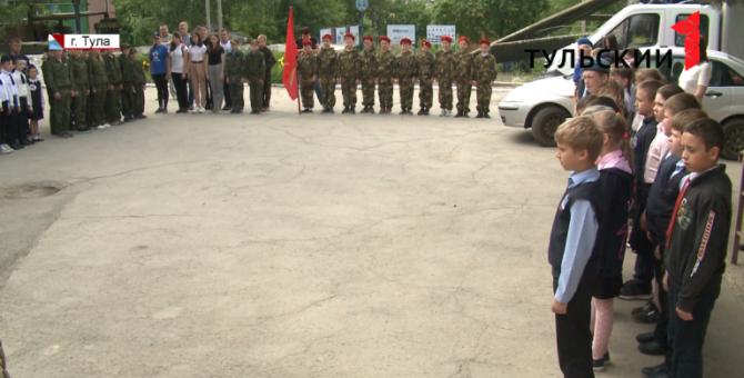 В Туле среди воспитанников патриотических клубов выбрали самых сильных и ловких