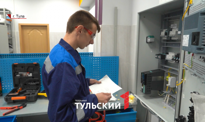 Студент из г. Щекино претендует на звание лучшего электрика России