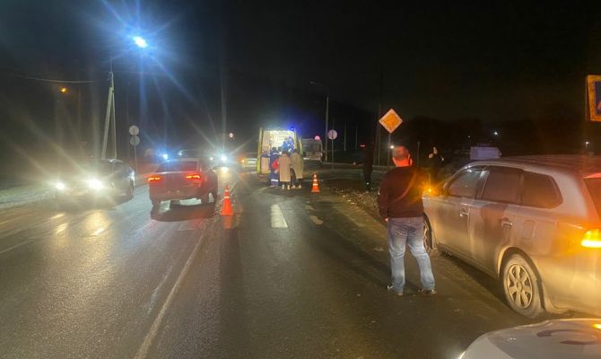 В Щекинском районе легковушка сбила подростка