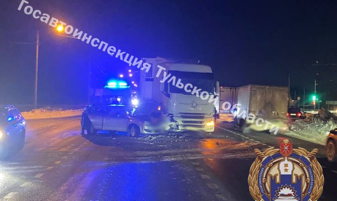 8-летняя девочка пострадала в ДТП под Тулой