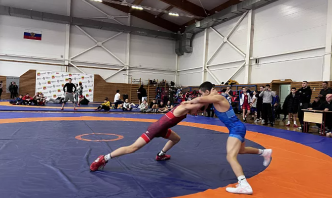 В Щекино приехали сильнейшие борцы со всей России