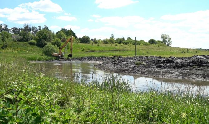 В Тульской области проводят «генеральную уборку» реки Шиворонь