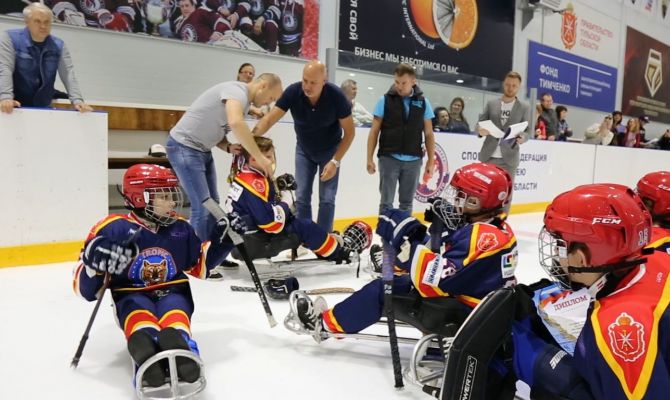 Тульские следж-хоккеисты взяли "золото" на соревнованиях в Швеции