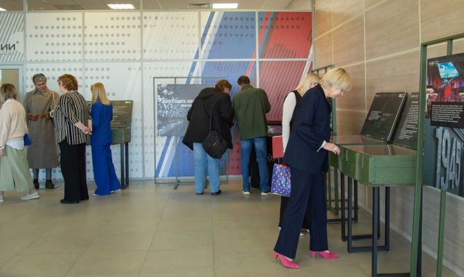В парке «Патриот-Тула» открылась выставка «Битва за Москву»