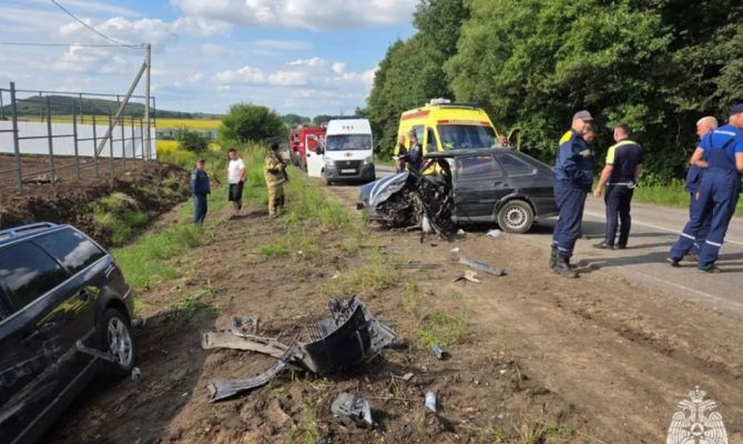 Четыре ДТП произошло в Тульской области за сутки