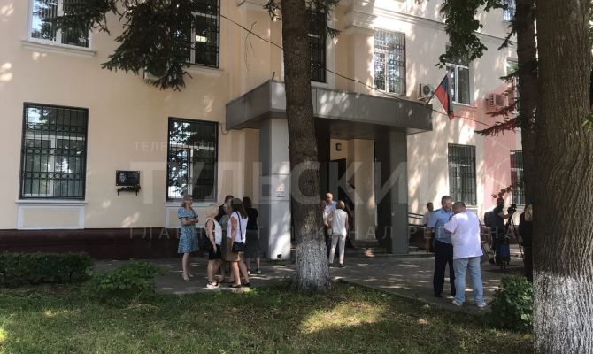 Узловский районный суд эвакуировали из-за сообщения о минировании