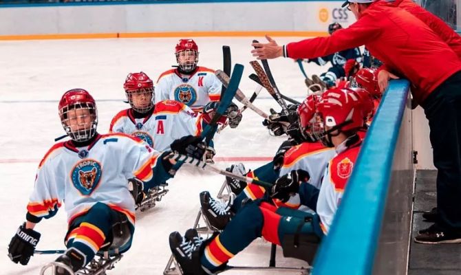 В Туле объявлен набор ребят в команду по следж-хоккею