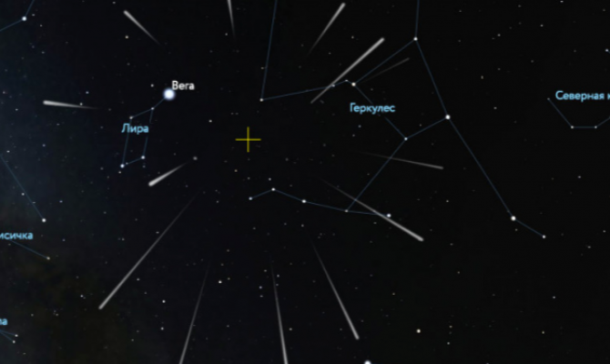 В апреле туляков ждет красивейший звездопад