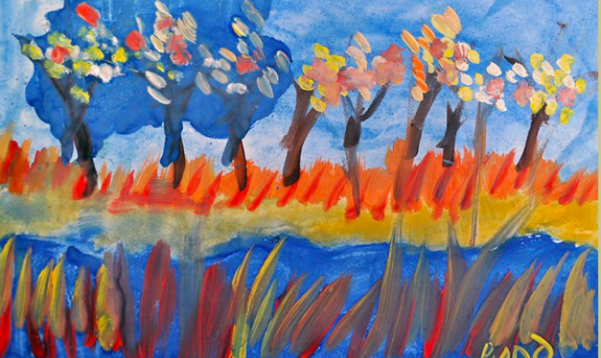 Туляков приглашают на занятия нетрадиционным рисованием