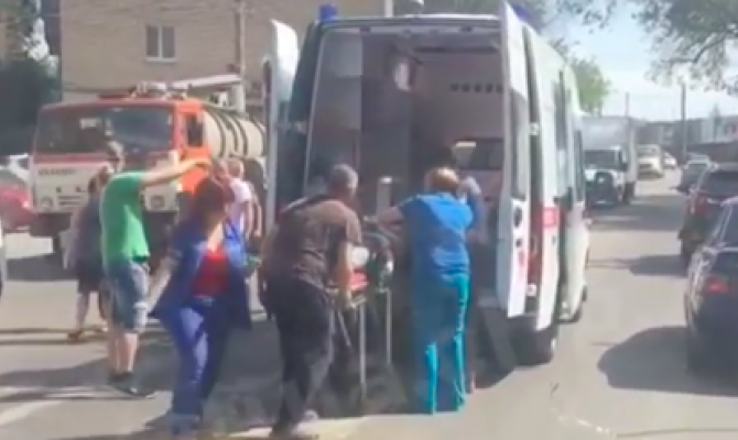 Туляки: "Фура на Староникитской сбила женщину"