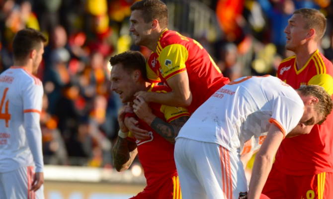 Матч "Арсенал - Урал" закончился без победителей