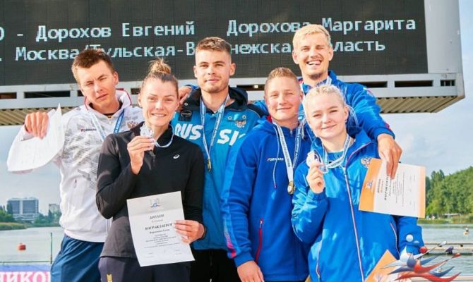 Тульские спортсмены завоевали бронзу на Кубке России по гребле на байдарках и каноэ