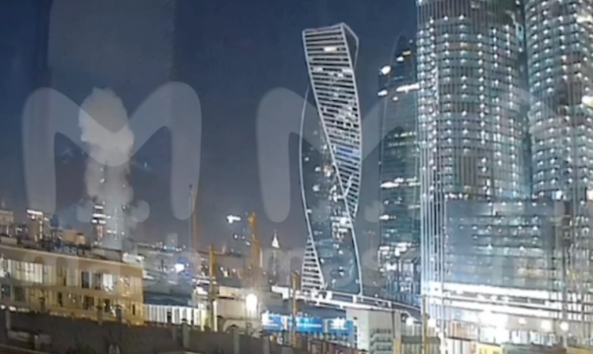 Очередной беспилотник сбит в центре Москвы