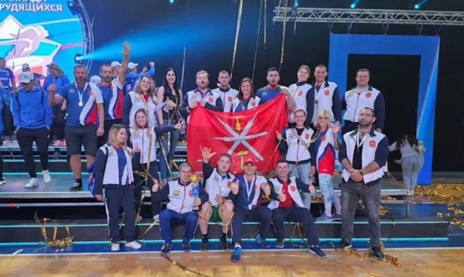 Туляки приняли участие во Всероссийской Спартакиаде среди трудящихся