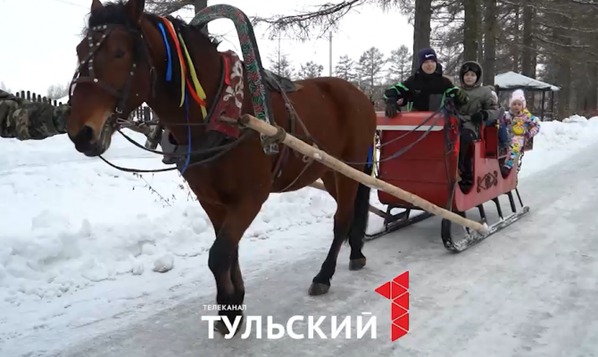 В Усадьбе Александрово отметили праздник Зимнего Солнцестояния