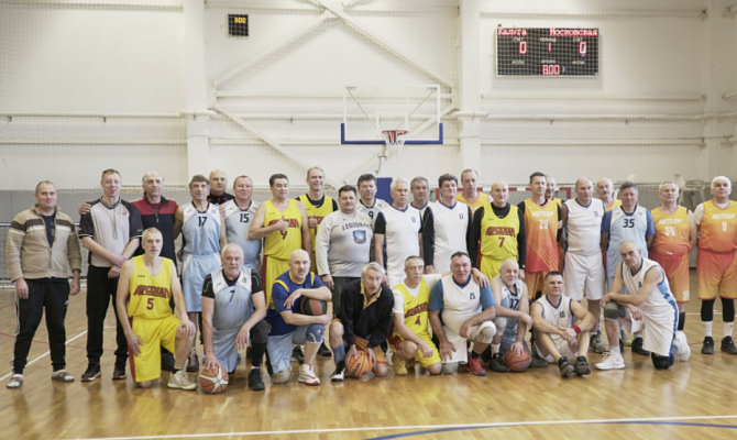 В Туле прошел второй тур первенства Центральной России по баскетболу среди ветеранов