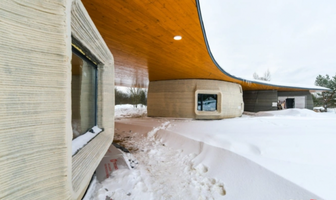 В Тульской области открыли первый в России напечатанный на 3D-принтере отель