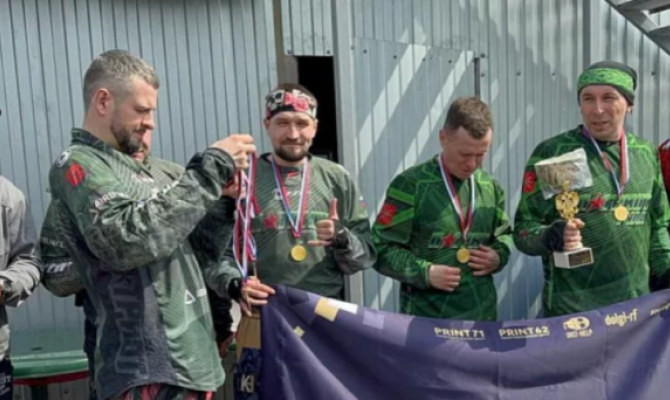 Туляки завоевали первое место на Кубке России по пейнтболу