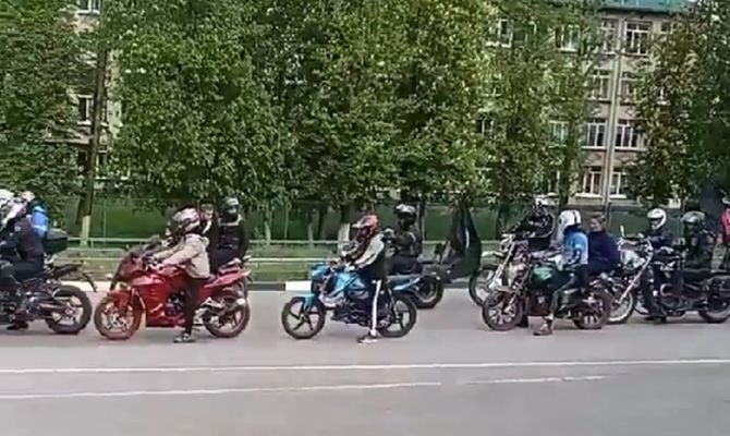 В Ефремове состоялось открытие мотосезона