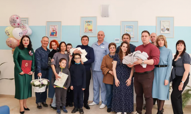 Сколько детей родились в Тульской области с начала 2024 года