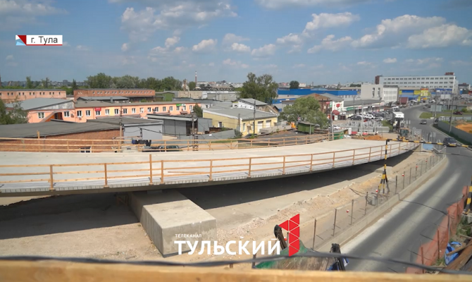 С 22 июня изменится схема движения на улице Мосина и Павшинском мосту в Туле