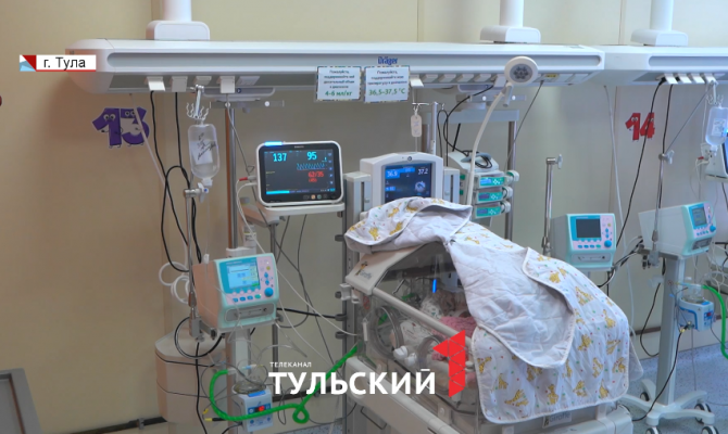 Тульские врачи рассказали, как они научили дышать 600-граммового малыша