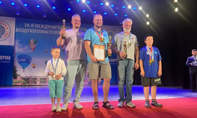 Тульская область вошла в ТОП-5 на чемпионате России по воздухоплавательному спорту