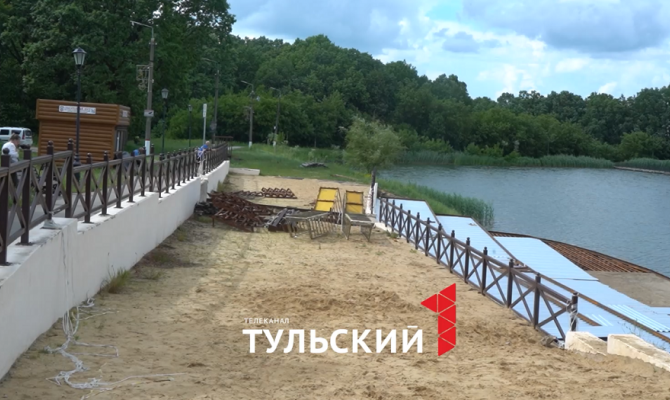 Названы сроки открытия пляжа в Первомайском, благоустройство которого затянули на 9 месяцев