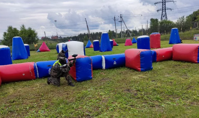 В Туле прошел областной чемпионат по пейнтболу