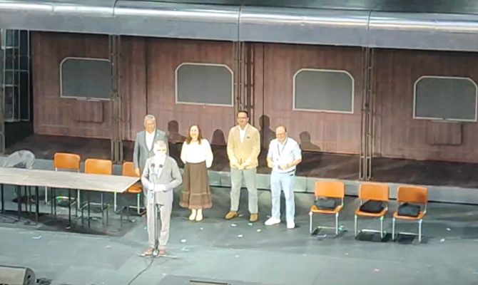 Врио Губернатора Дмитрий Миляев приветствовал участников фестиваля «Толстой»