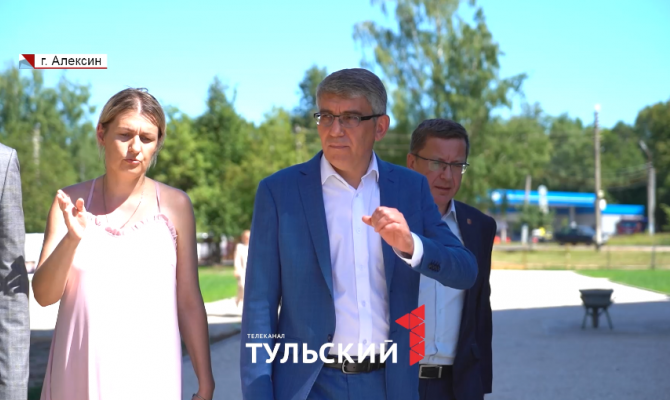 В Алексине отчитались об исполнении поручений Дмитрия Миляева