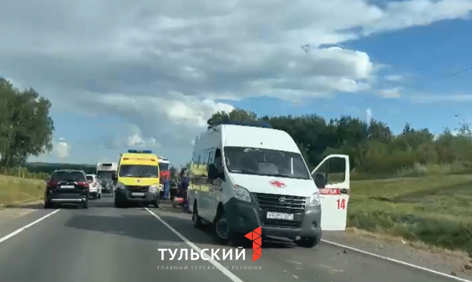 В ДТП с перевертышом под Тулой пострадали 5 человек