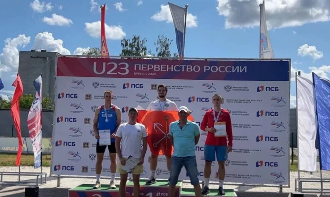 Туляк стал серебряным призером первенства России по легкой атлетике