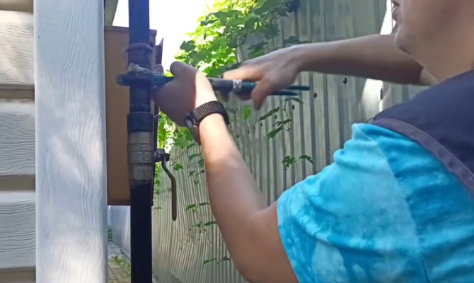 В тульском Заречье начали отключать должников от газоснабжения