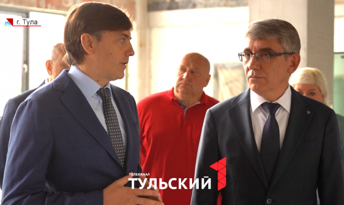 Глава минпросвещения России проинспектировал строительство школы в Туле