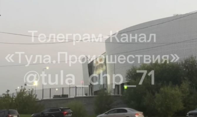 В Туле эвакуировали «Ледовый дворец»
