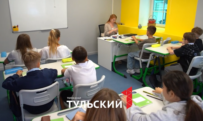 В Туле открылась необычная школа, где с первого класса детей учат робототехнике