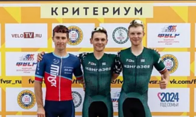 Тульский велогонщик стал чемпионом России