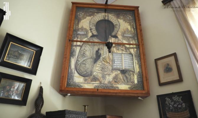 В Ясной Поляне показали старинную икону, принадлежавшую Софье Толстой