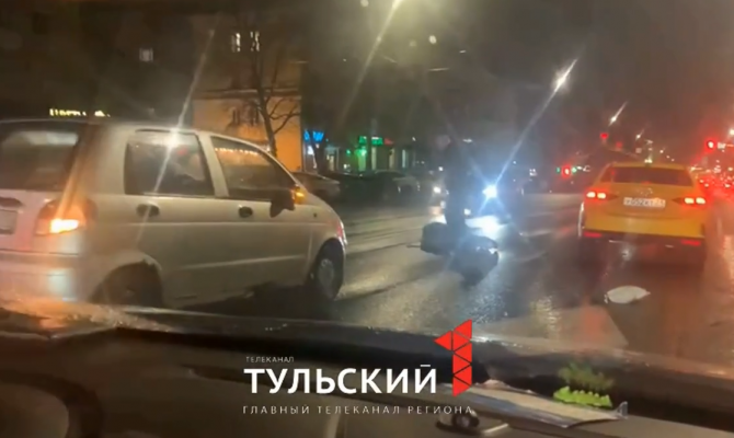 На проспекте Ленина в Туле сбили человека