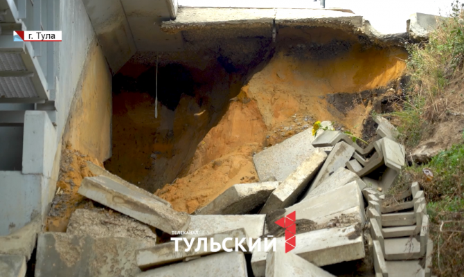 Мост в Ефремове не выдержал ливня: инженеры назвали причину