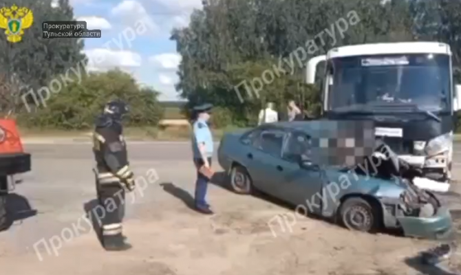Водитель автобуса из Ефремова предстанет перед судом за смертельное ДТП